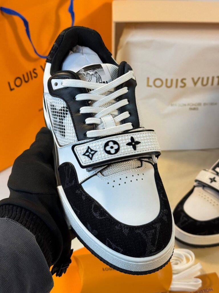 Louis Vuitton Trainer Sneakers premium quality LV monogram UK