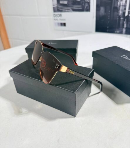 Dior Signature S7F sunglasses in shiny brown
