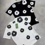 The Denim Tears Black Wreath Tee Superclone 1:1 replica precision and guaranteed UK next day delivery.