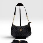 women's monogram shoulder bag